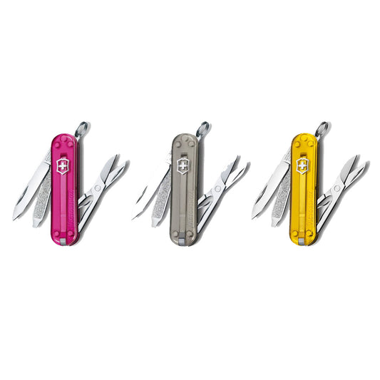 VICTORINOX CLASSIC SD TRANSPARENT ( ALL COLOR )