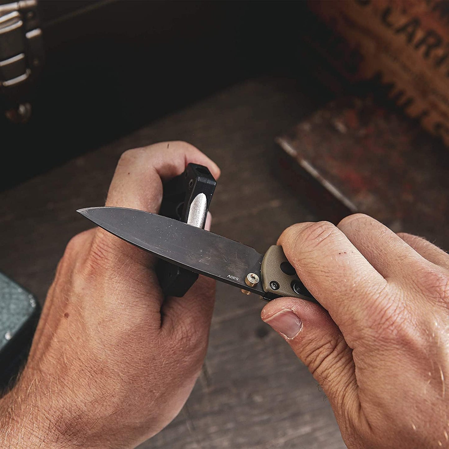WORK SHARP MICRO SHARPENER AND KNIFE TOOL