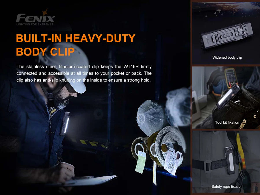 FENIX WT16R ( 300 LUMENS )