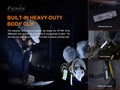 FENIX WT16R ( 300 LUMENS )