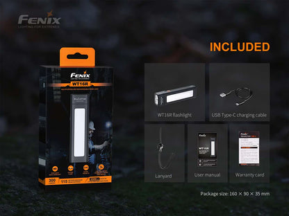 FENIX WT16R ( 300 LUMENS )