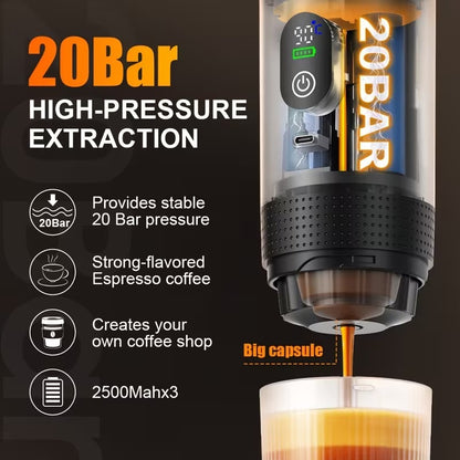 20 BAR CAMPING PORTABLE ESPRESSO MACHINES