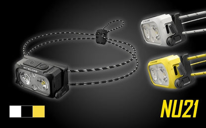 NITECORE HEADLAMP NU21 YELLOW