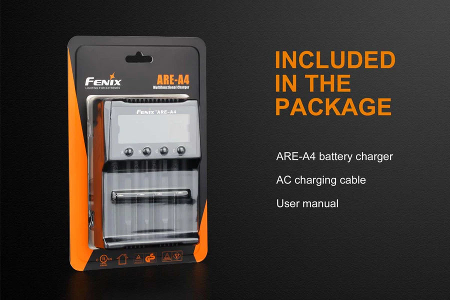 ARE-A4 SMART BATTERY CHARGER (UK Plug)