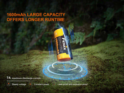 FENIX 18350 Battery ARB-L18-1600