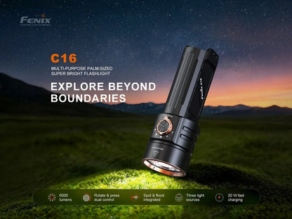 FENIX C16 (6000 LUMENS)