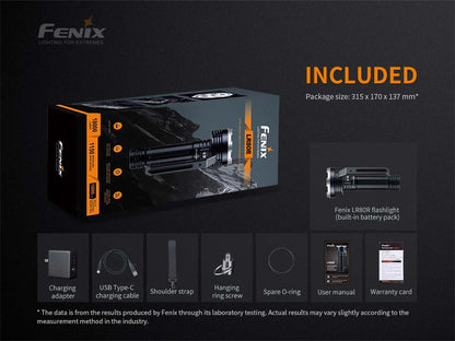 FENIX LR80R (18000 لومن) قابس المملكة المتحدة