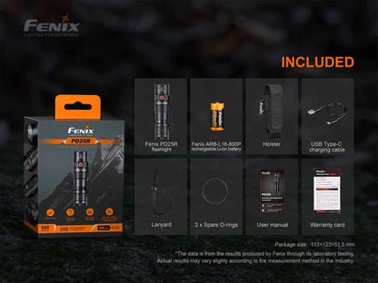 FENIX PD25R (800 LUMENS)