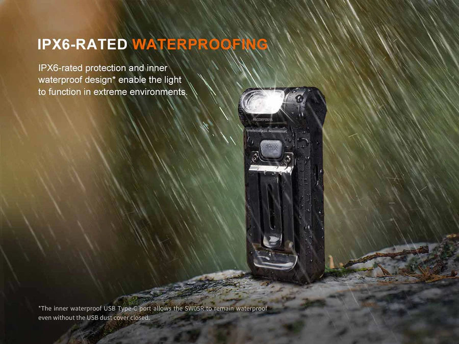 FENIX SW05R -RED ( 150 LUMENS )