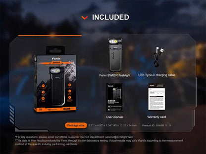 FENIX SW06R (500 LUMENS)