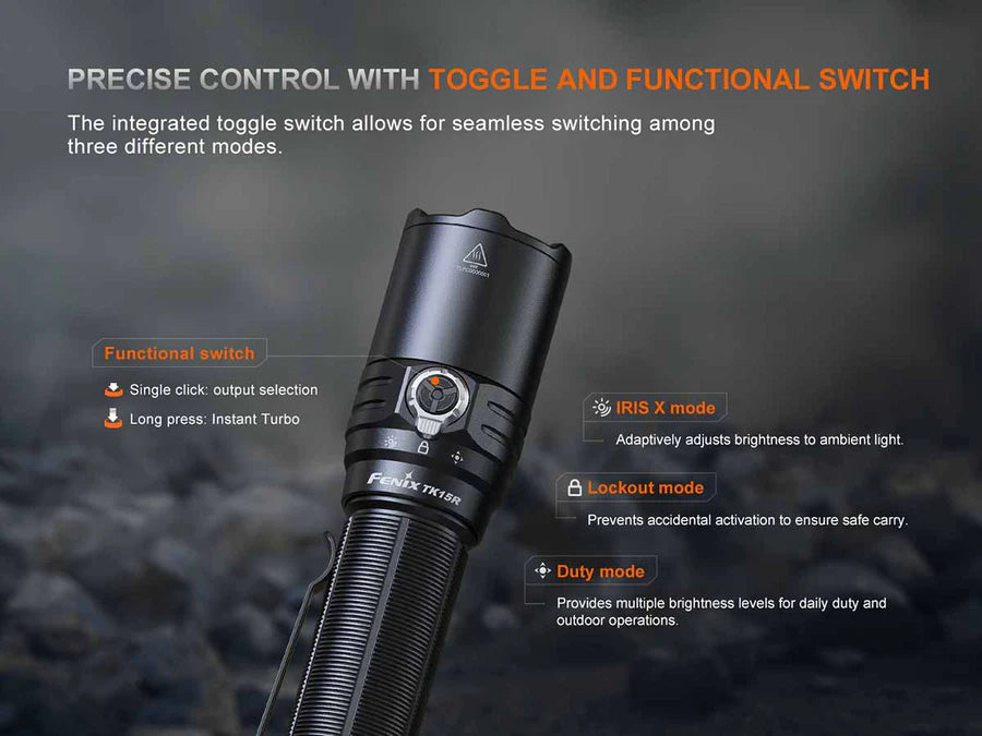 FENIX TK15R (black)