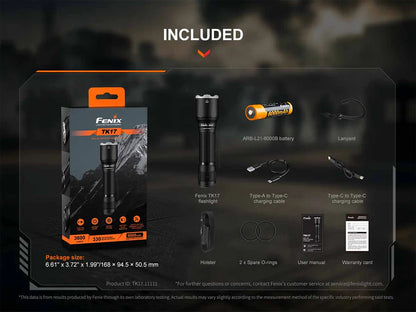 FENIX TK17 (3600 lumens)