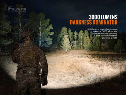 FENIX TK20R V2.0 (3000 LUMENS)