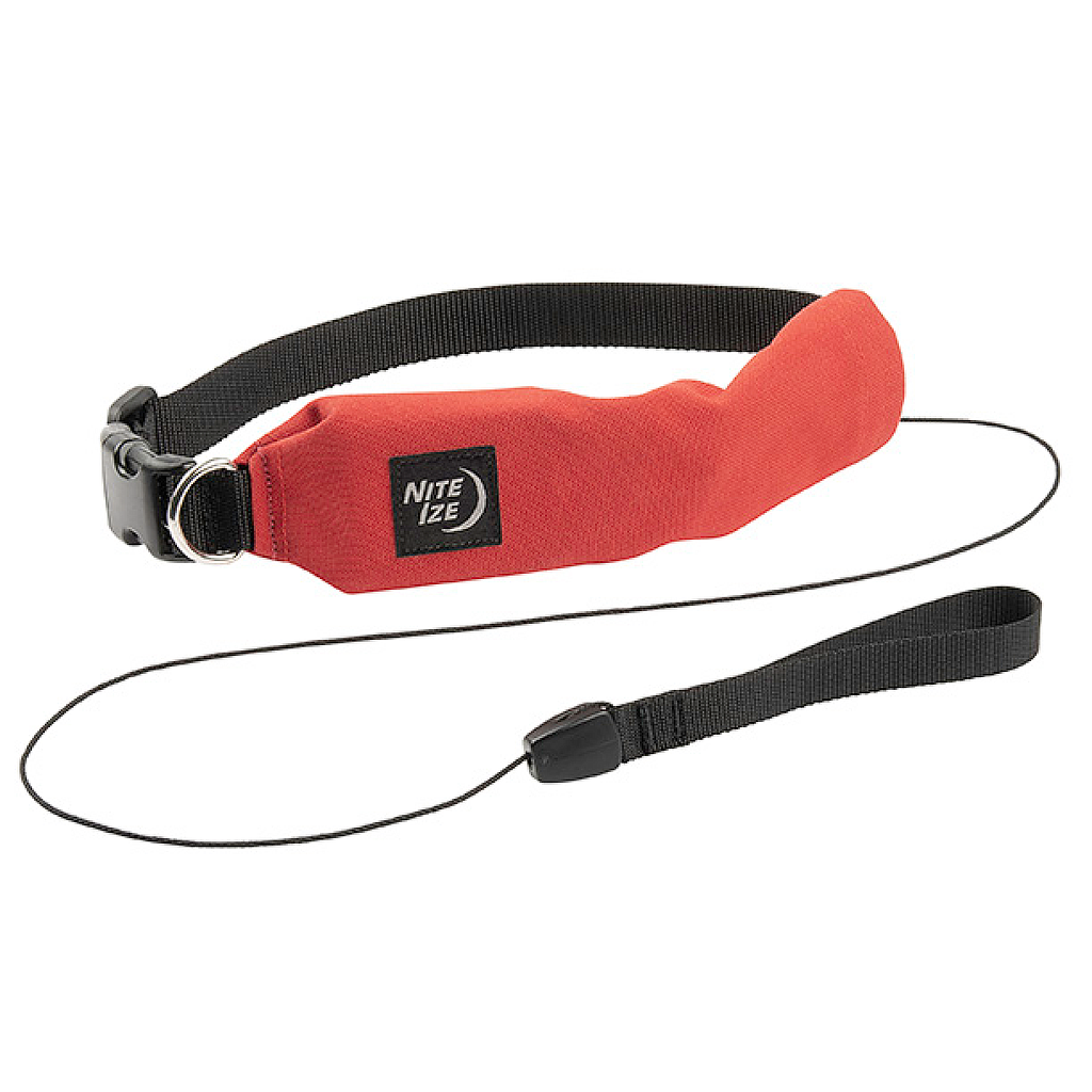 NITEIZE RADDOG ALL-IN-ONE COLLAR+LEASH-(XL)RED