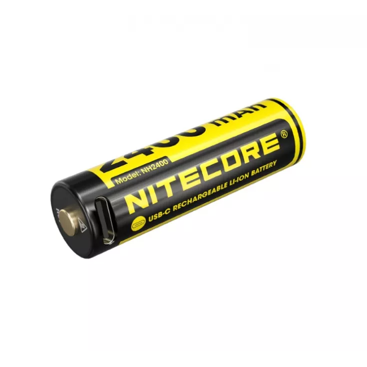 بطاريات NITECORE USB-C AA قابلة لإعادة الشحن