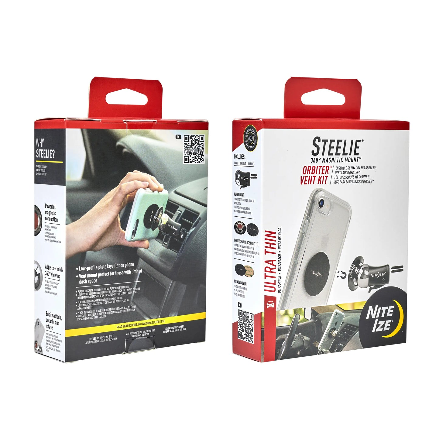 NITEIZE STEELIE 360 MAGNETIC MOUNT ( ORBITER VENT KIT )
