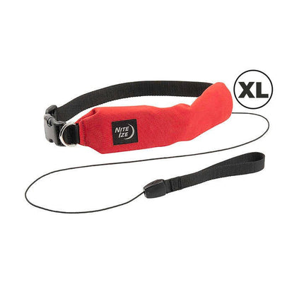 NITEIZE RADDOG ALL-IN-ONE COLLAR+LEASH-(XL)RED
