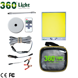 360 LED CAMPING LIGHTS WITH REMOTE DIMMING TM-04