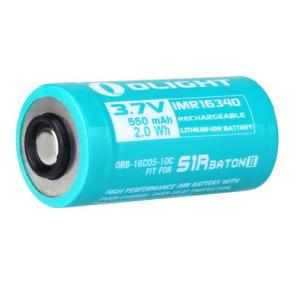 OLIGHT 550mAh Customized IMR16340 Lithium-ion Battery with Poly bag and head card